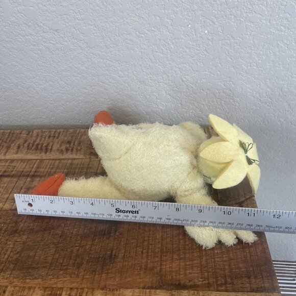 Bunnies By The Bay Dilly Chicken Plush Stuffed Animal Hallmark Yellow Orange - Picture 7 of 9